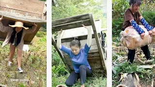 #记录大山里的农村生活#你永远不知道女生的腰  #countrygirl