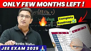 Only Few Months Left For JEE 2025 🙏🏻 | Complete Roadmap 🔥 | Must Watch Video For JEE Aspirants 💯