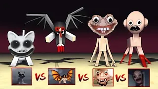 Monster Funny Horror Challenge All Episode - Minecraft Animation
