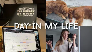 DAY IN MY LIFE as a content creator + a trip to toronto