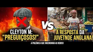 CLEYTON M CHAMOU A JUVENTUDE DE PREGUIÇOSA? A RESPOSTA FOI PESADA!