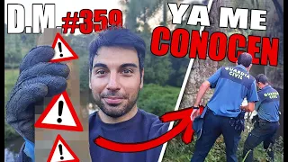¡LA POLICÍA SE ALARMÓ! al ver lo que ENCONTRÉ EN EL RÍO con mi SUPER IMÁN - Detección Metálica 359