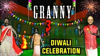 Granny 3 Diwali Celebration | Granny 3 Diwali Special Funny Gameplay | Granny Door Escape Tamil