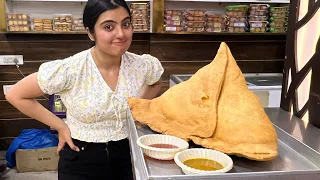 8 Kg Samosa | Eat in 30 minutes and win 51,000 | First time in India! 😱😳