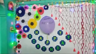 🎉 Rupa 🎂 Birthday Decoration Live