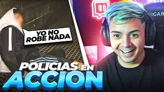 💰 "AHI ESTA al que le ROBE " 💰 Reaccionando a POLICIAS en ACCION 2021 👮🚨
