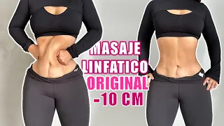 PODEROSO MASAJE LINFATICO REDUCE CINTURA Y MEJORA DIGESTION EN 2 SEMANAS