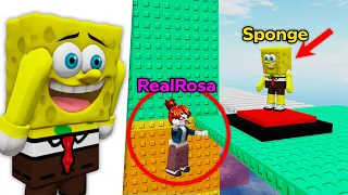 INSANE RealRosa VS FungySponge on Roblox 😨