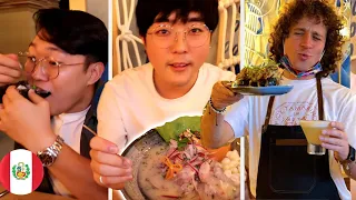 FUIMOS AL NUEVO RESTAURANTE PERUANO de LUISITO COMUNICA ¿Vale la pena? 🤑  | ft. Coreano Vlogs