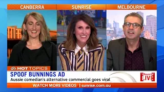 MY VIDEO MADE IT ON SUNRISE!