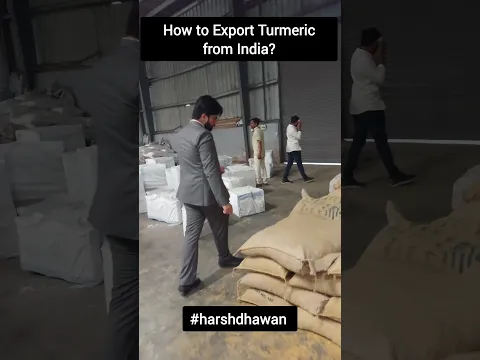 How to Export Turmeric from India ?| Live Process of Export by Harsh Dhawan