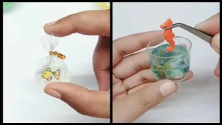 Ocean theme with nano tape / Cute squishy fish pouch