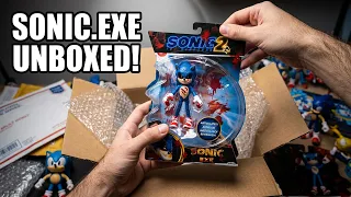 Fan Made Sonic.EXE Figures | Custom Action Figure Unboxing