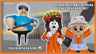KABUR DARI PENJARA MENYERAMKAN!!!😭😭 with @Bobarose19 I Barry's Prison Run - Roblox Indonesia