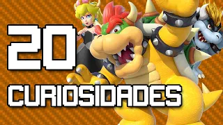 20 Curiosidades de BOWSER 🔥 TODOS los SECRETOS ocultos y DATOS que se CONOCEN 🐲