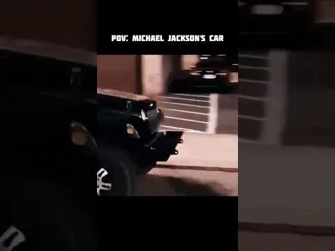 Michael Jackson's car be like | #shorts