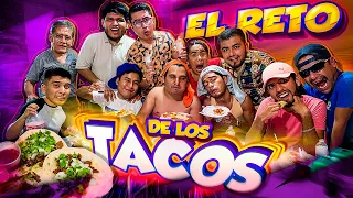 😋RETO DE QUIEN COME MAS TACOS DEL CREW RETOJORJAIS🔥