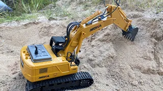 UNBOXING RC MOKA EXCAVATOR  15 CHANNEL PALING MURAH
