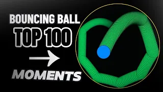 Top 100 Best Ball Game Simulation Moments | Satisfying Bouncing Compilation
