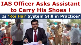 Tamil Nadu Bureaucrat Asks Assistant To Carry His Shoes, Sparks Row