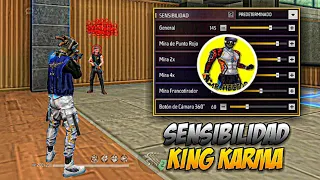 ✅ SENSIBILIDAD + BOTON DE MR. HECTOR FF *KING KARMA* 🍷🗿 MODO H4CK💀