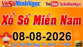 XSMN Minh Ngọc - Trực tiếp Xổ Số Miền Nam - KQXS Miền Nam ngày 08/08/2026, KQXS Hôm Nay, XSTT, XSKT