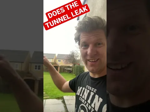 Does the Tunnel LEAK when it Rains #shorts