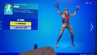 CLAIM NOW “STUCK EMOTE” In Fortnite Today