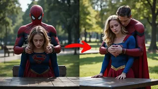 "मरने के बाद भी लौटी Supergirl? | Spider-Man की अधूरी मोहब्बत ❤️🧣 | Village Love Story | VFX Short"