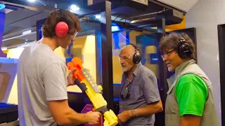 Brought a Nerf Gun to the Shooting Range!