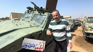غير قابل للنقاش اليوم نار 🔥 في وجه ابوظبى عشرات المدرعات الاماراتية في الخرطوم غنمها الجيش السوداني