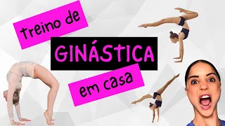 Treino de Ginástica Rítmica e Artística / Flexibilidade em Casa !