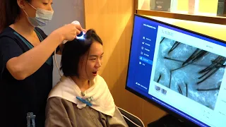 ASMR 가장 전문적인 두피 관리 The Best Hair Scalp Treatment