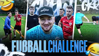 Bis einer WEINT 😢! CREW (-1) First Touch VOLLEY Fußball CHALLENGE 🔥🔥