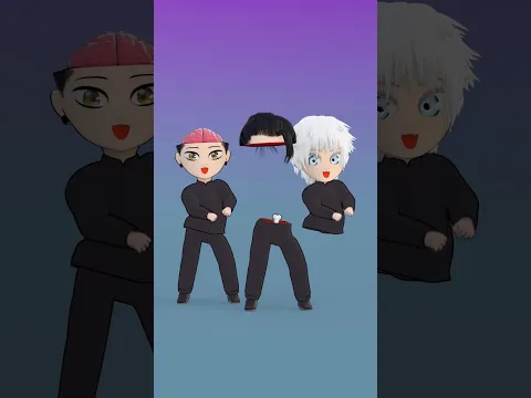 Average gojo and geto dance