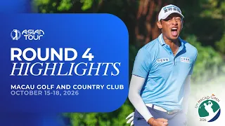SJM Macao Open | Final Round Highlights | Asian Tour | 2026
