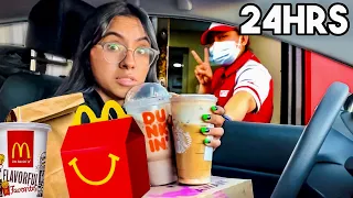Pedí Lo Que El Cajero Me ORDENE Por 24HRS *USA🇺🇸*