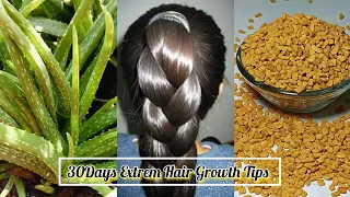 30Days Extrem Hair Growth Pack|Best Home Growth Tips,100% Effective Remedy@smbeautylandstudio2305