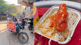 Hardworking Man Selling Bike  Wali veg Biryani In Delhi 😍 Indian Street Food