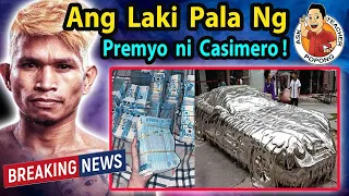 🔴 Ang  LAKi  rin  PALA ng  Premyo Na  Pera  ni  Casimero  !