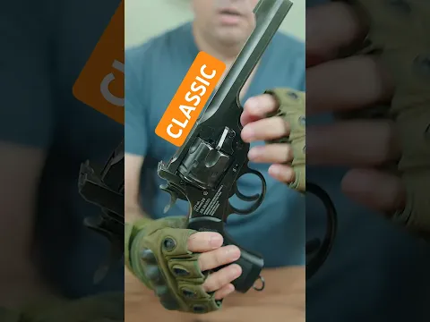 Classic Revolver - Webley MKVI 6 Inch CO2 Pellet Air Revolver