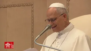 Discours du pape Léon XIV aux catéchumènes et néophytes de France