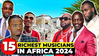 Top 15 richest musicians in Africa  according To Forbes