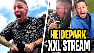 XXL LIVESTREAM aus dem HEIDEPARK!😱🎢 mit @marc.gebauer & @SkylineTV | MontanaBlack Stream Highlights