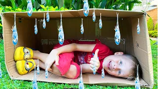 المطر المطر الذهاب بعيدا أغنية الاطفال | Rain Rain Go Away kids song arabic | Alex and Nastya