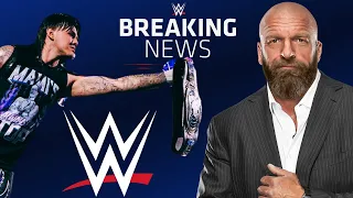 WWE BREAKING News Dominik Mysterio FIRED By TRIPLE H For ASSAULTING WWE Referee!