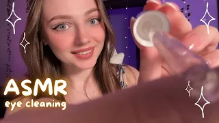 ASMR Eye Cleaning 👁️ The Best Visual Trigger 😍
