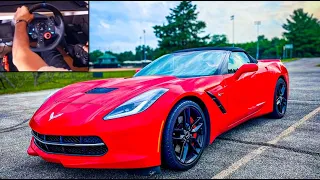 Chevrolet Corvette C7 Makiman131 - Forza Horizon 4 | Logitech g29 gameplay