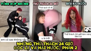 [TỔNG HỢP] Những Thử Thách 24 Giờ Siêu Vô Tri và Hài Hước Cười Chảy Nước Mắt | P2  Vy Bánh Bao