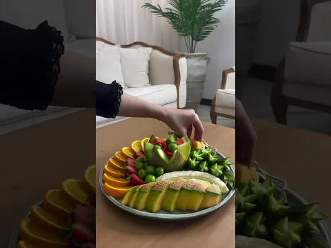 Ep-5 | Fruits platter series | #newrecipe #fooddecoration #fruitcutting #fruitsalad